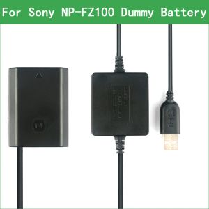 Gimbals Npfz100 Np Fz100 Npfz100 Dummy Battery Power Bank Usb Cable for Sony A9 Ilce9 7c 7m3 7rm3 A9s A9r A7iii A7r3 A6600 A7riii A7c