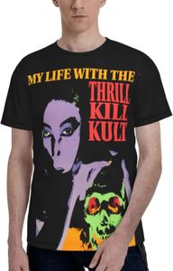 My Life and Thrill Kill Kult Tshirt Mens Fashion Summer Neck Round Cock Short Shorted Top 240422