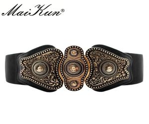 MaiKun Wide Belts for Women belt Designer Brand Elastic Belt High Quality 2011177704207