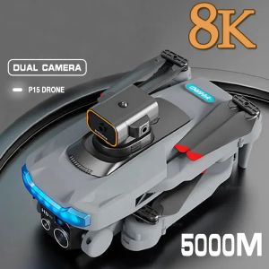 ドローン2023新しいP15ドローン4Kプロフェッショナルカメラ8K GPS HD航空写真デュアルカメラ全診断障害物回避ドローン