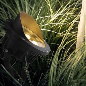 Rasenlampengarten Landschaft Scheinwerfer Ground Plug Light Tree Lighting für Project Yard Home Dekoration 6W 9w 12w 12V