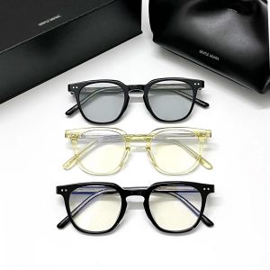 Lenses 2022 Gentle Brand Gm Lutto Eyawear Optical Eyeglasses Round Frame Women Men Monster Acetate Myopia Prescription Glasses