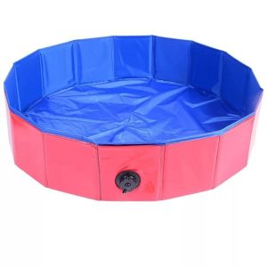 Tees 60/80/120/160 Cm Summer Portable Folding Swimming Pool Paddling Bathing Tub Outdoor Kid Family Gathering Party Baby for Children