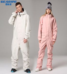 Searipe Ski Suit женщины и мужчины горная лыжная куртка для сноуборда.