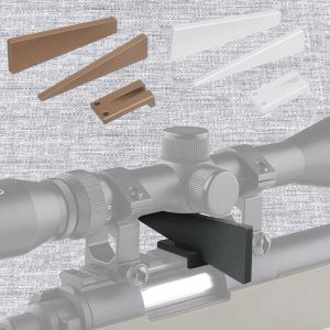 Accessori metallo tattico 3pcs kit di strumenti combinati di livello ottico per ambito del fucile regolazione fine di regolazione ottica di livellamento di regolazione ottica