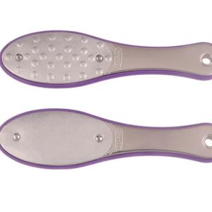 2024 Nya dubbelsidiga rostfritt stål Fot Sharpener Pedicure Tool Foot File Callus Dead Skin Remover Pedicure Tools - För rostfritt stål