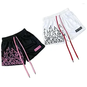 Men's Shorts Harajuku Leisure Men Women Universal Print Pants Fashion Retro Sweatpant Short Summer Hiphop Soft Comfortable Breathable
