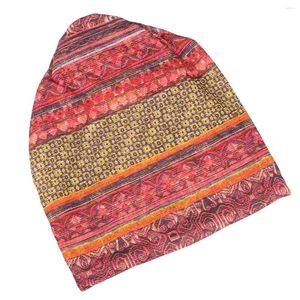 Beretti 1pc filato di cotone head banda kerchief per la gravidanza confortevole (arancione)