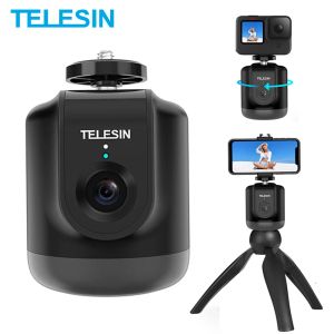 Sticks Telesin Smart Shooting Gimbal Selfie 360 ° Rastreamento de objetos automáticos para GoPro Insta360 OSMO Ação Smartphone Camera Vlog Live