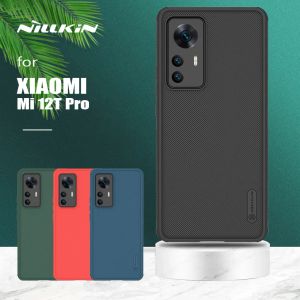 Omslag för Xiaomi Mi 12t Pro Case Nillkin Super Frosted Shield Ultratin PC Protection Cover Case för Xiaomi MI12T MI 12T Pro Case