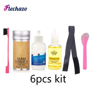Adhesives Lace Glue Kit Waterproof Lace Front Wig Glue For Wigs With Glue Remover Hair Wax Stick Edge Control Elastic Melt Band Hair Drush