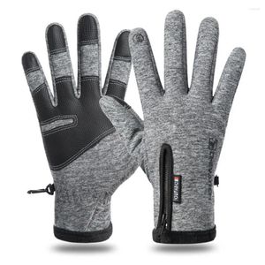 Cycling Gloves Winter Cold-proof Bicycle Bike Full Finger Touchscreen Waterproof Outdoor Sports Camping Hiking