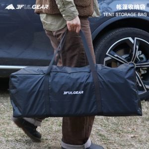 Taschen 3f UL -Ausrüstung Camping Zelt Fliegenblatt Aufbewahrung Tasche mit großer Kapazität Reisetasche Handtasche für den Außenpolyester im Freien 150d Oxford Stoff