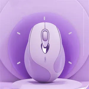 Myszy Purple Bluetooth 5.1 Bezprzewodowe myszy gracz gier dziewczyna różowe myszy USB mysz gier optyczna na laptop komputerowy biuro komputerowe