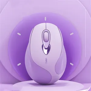 Ratos roxo bluetooth 5.1 mouse sem fio recarregável gamer menina rosa rosa mouse de jogos óptico USB para laptop PC Computer Office