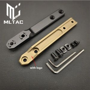 Accessori Tactical Metal CNC Offset Scout Montaggio leggero M600 M300 PLHV2 Base di torcia per Mlok Rail Airsoft Acce Accessori Light