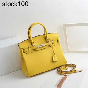 Platin -Handtasche Tasche mit Litschi -Muster Frauen Mode Top Layer Kuh tragbare Schulterschotter handgefertigtes echtes Leder