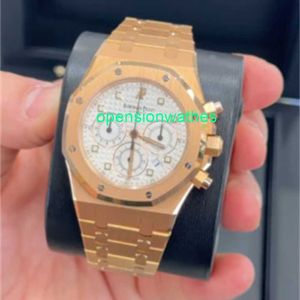 AP Luxury Watches Men's Automatic Watch Audemar Pigue Royal Oak 39mm 18K Rose Gold Chronometer 25960or FNMB