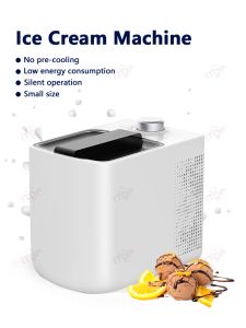 Makers ITOP Electric Ice Cream Maker Automatic DIY Yogurt Ice Cream Machine Electronic Refrigeration No Refrigerant Required 110V 220V