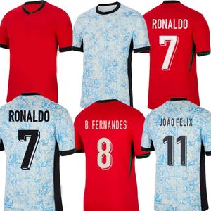 2024 Portogallo Maglie da calcio a casa Thai di qualità Thai Numero personalizzato Shirt Football Dhgate Sconto Kingcaps Progetta il tuo abbigliamento da calcio Bernardo 10