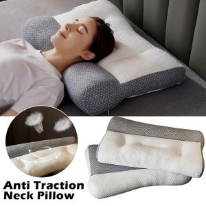 Massager Super Ergonomic Pillow Protect Neck Spine Orthopedic New 3D SPA Massage Pillow Cervical Contour Pillow Memory Orthopedic Pillow