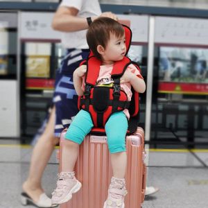 Sets Multi Purpose Seat Cushion for Dining Chair Lage Suitcase Baby Car Safety Belt Shoulder Pad Crotch Wrist Strap Adjustable