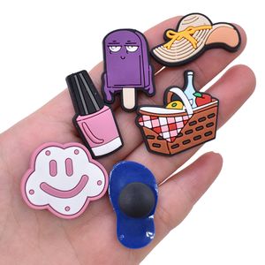 Jewelry Wholesale Pvc Cartoon Clog Charms Shoe Decoration Buckle Accessories Clog Pins Charm Buttons Drop Delivery Baby Kids Maternity Otsda