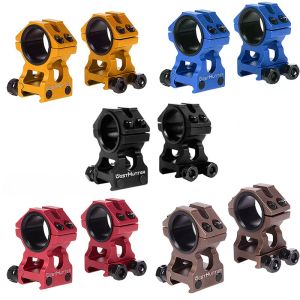 Accessori Westhunter Universal Tactical Tactical Amerco Atmes 25,4 mm/30 mm Dual Anelli PROCESSO CNC completo Picatinny 20 mm Simpuciture ottiche