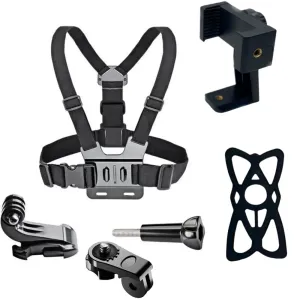 Tillbehör Bestrem Rotera telefonfäste för iPhone Smart Phone Belt Body Harness Holder för GoPro Hero 12 11 10 9 8 Insta360 DJI Camera