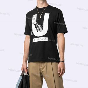 Designer de tee disfarçado camisetas T para homens roupas esportivas 100 Cotton Man Print Camise