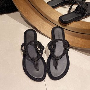 Сандаловый дизайнер Toryburche Sandal Travel Большой размер летние прохладные тапочки для женской сандалии для женской березы пляжные тапочки для женской сандал Tori Birch 867