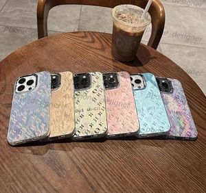 جميل سيليكون مصمم الهاتف حالة iPhone 15Plus 13 14 Pro Max 12 11 Pro 15plus 14plus X XS XR Fashion Lu Cover Cover