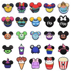 baby girl mouse charms Anime charms wholesale childhood memories funny gift cartoon charms shoe accessories pvc decoration buckle soft rubber clog charms