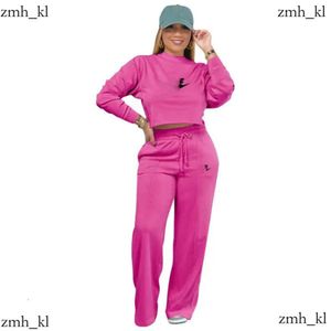 Heißes Design Frauen Feste Farbe 2 Stück Set Tracksuit Herbst Winter Kleidung Hemd Hosen Outfits Außenbekleidung Legging Sportswear Pullover Bodysuit 871