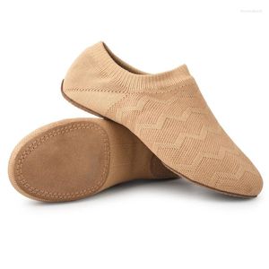 Tanzschuhe professionelle Cheerleaderteam Aerobic Indoor Wear-Resistant Nicht rutscher Erwachsener Frauen Praxis Jazz Moderne