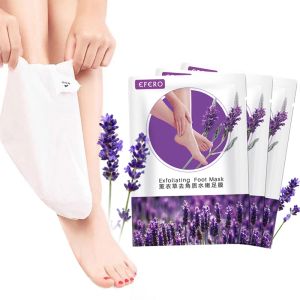 Feet 6Pair EFERO Exfoliation for Feet Mask Spa Socks for Pedicure Sock Foot Mask Skin Peeling Dead Remove Exfoliating Foot Mask