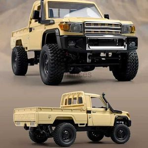 Electric/RC Car 2024 Mn82 1/12 Rc Car 2.4g Full Scale Off-road Remote Control Climbing Vehicle Retro Simulation Model Toys Boys Birthday Gift 240424