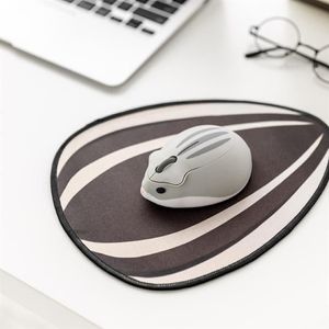 Simpatico topo wireless di criceto con semi di melone a forma di pad compurter da gioco set di topi USB di animali da cartone animato per laptop PC255U