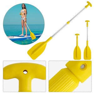 Paddle de barcos telescópicos Casa ajustável de caiaque OAR Antislip Handle Boating para Water Sport 240418