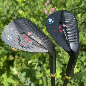 Clubs Neue Golfkeile Absolutes Sand geschmiedet CNC gemahlen 52 56 60 64 68 72 Grad mit schwarzen Stahlwellengolfschlägen Sandkeile