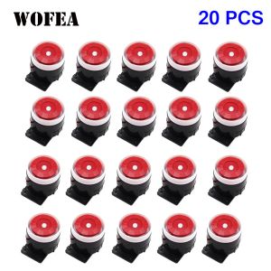 Webcams wofea 130db Wired Mini Sound Alarm Sirene Horn para Sistema de Alarmes DC5V 9V 12V 20 peças/lote