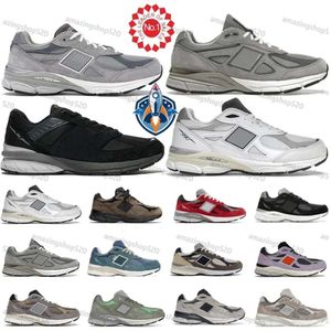 2024 Designer de corrida 992 Sapatos 990 homens Mulheres Pacote rosa 993 tijolos de madeira chuva nuvem cinza mar azul azul branco preto 990v3 treinadores de homens esportes ao ar livre