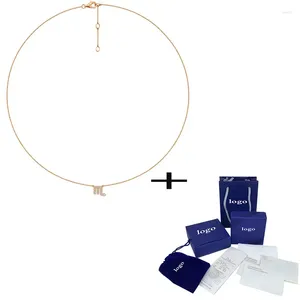 Pendants Fashionable Romantic Unique Scorpio Zodiac Necklace Protection Classic Rose Gold Jewelry For Girlfriend Birthday Gift