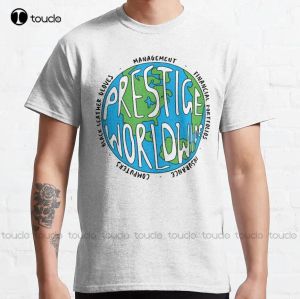 Футболки Prestige Worldwide Classic Thirt Custom Aldult Teen Unisex Digital Print