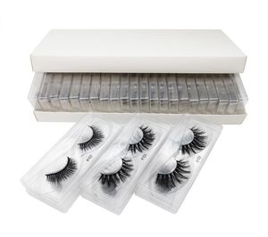 Bütün 3D Mink Kirpikler Özel Özel Etiket Doğal Kabarık Yanlış Yanlış Kirpik Uzantıları Tam Şerit Kirpikleri Makyaj Mink Lashes4710896