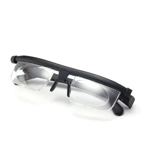 Frame Adlens Focus Adjustable Men Women Reading Glasses Myopia Eyeglasses 6D To +3D Diopters Magnifying Variable Strength