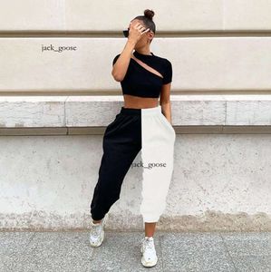 Mujer 2019 Löst ren lapptäcke Aktiv byxa Autumn Winter Loose Casual Pants Women Street Leisure Hip-Hop Punk Harem 449