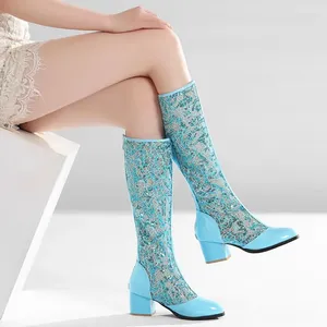 Sıradan Ayakkabı Kadın Serin Botlar High Heels 6cm kesim Peep Toes Lady Seksi Düşük Topuklu Sandalet Büyük Boyut 32-45 C5-20