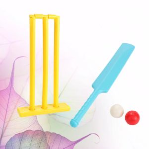 Cricket Cricket Set Game Sports Bat Yard Kids Equipment Tennis Toys Backyard Family Croquet Games Outside Play Beach Hard Board Bails