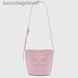Kadınların kova çantası yüksek duyu çantası yüksek duyu çantası, yeni küçük moda çok yönlü çanta tek omuz çantası çanta orijinal logo ile